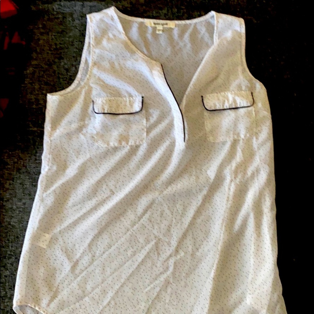 White chiffon blouse